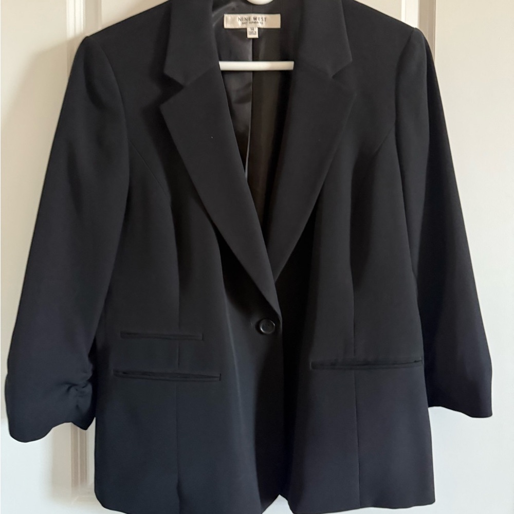 Nine West Classic Black Blazer